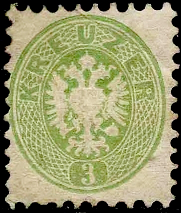 Austria Stamp Yvert 28