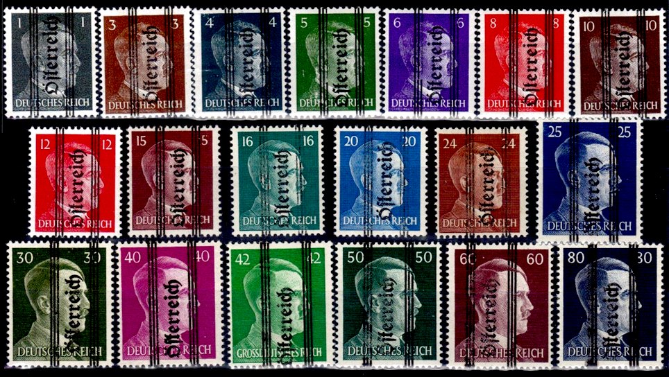 Austria Stamp Yvert 553/571