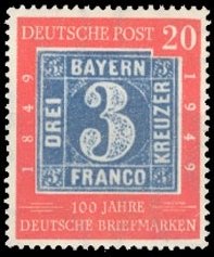 West Germany Occupation Stamp Yvert 77