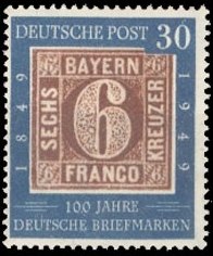 Briefmarke Deutschland BRD Michel 115