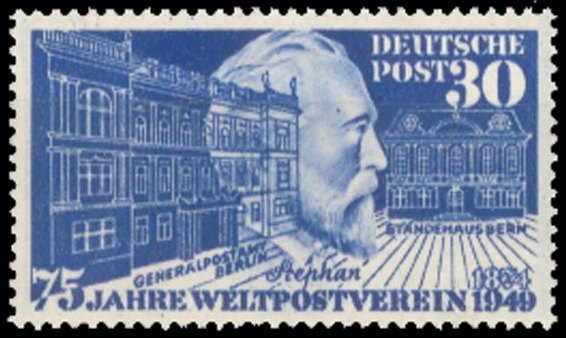 Briefmarke Deutschland BRD Michel 116