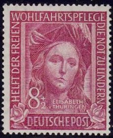 Briefmarke Deutschland BRD Michel 117
