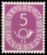 Briefmarke Deutschland BRD Michel 125