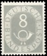 Briefmarke Deutschland BRD Michel 127