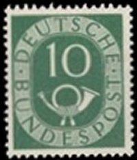 West Germany Stamp Yvert 14