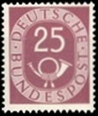 West Germany Stamp Yvert 17