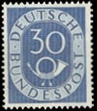 Briefmarke Deutschland BRD Michel 132