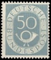Briefmarke Deutschland BRD Michel 134