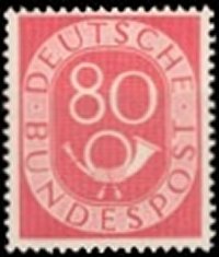 Briefmarke Deutschland BRD Michel 137
