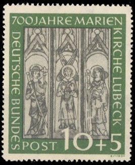 Briefmarke Deutschland BRD Michel 139