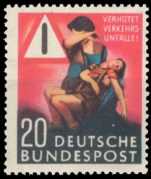Briefmarke Deutschland BRD Michel 162