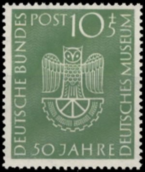 Briefmarke Deutschland BRD Michel 163