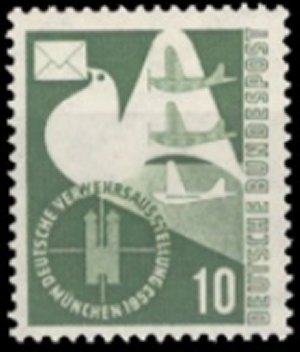 Briefmarke Deutschland BRD Michel 168