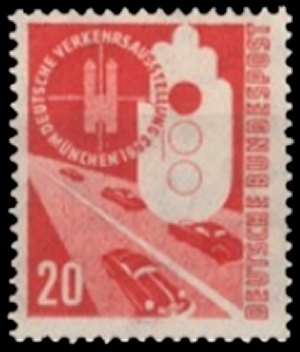 Briefmarke Deutschland BRD Michel 169