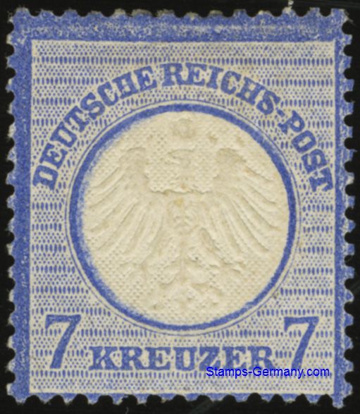 Briefmarke Deutsches Reich Michel 10 - zum Schließen ins Bild klicken