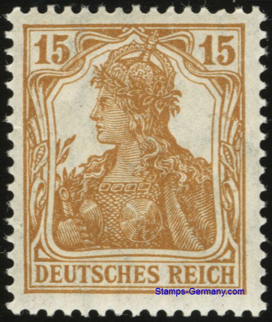 Briefmarke Deutsches Reich Michel 100