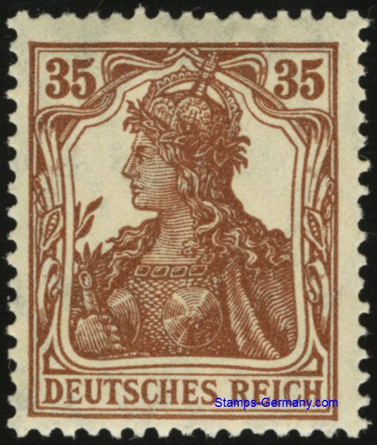 Briefmarke Deutsches Reich Michel 103
