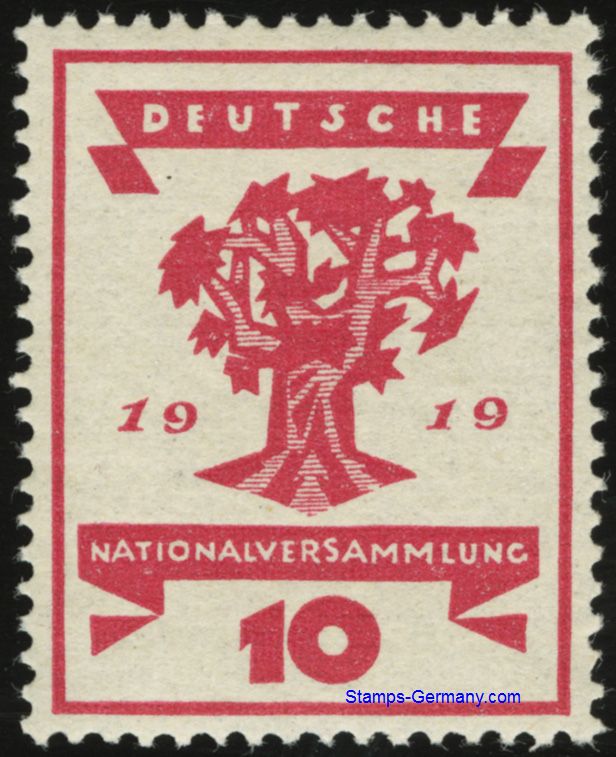 Briefmarke Deutsches Reich Michel 107