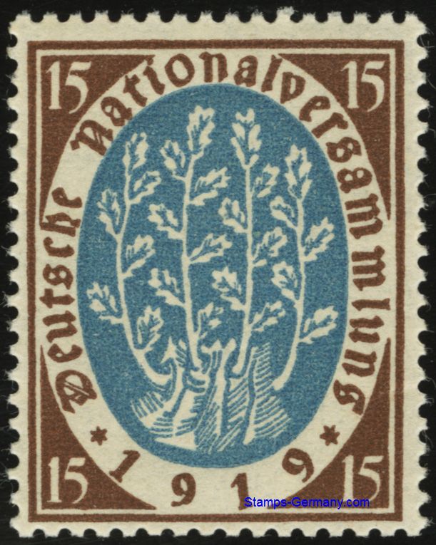 Germany Stamp Yvert 107