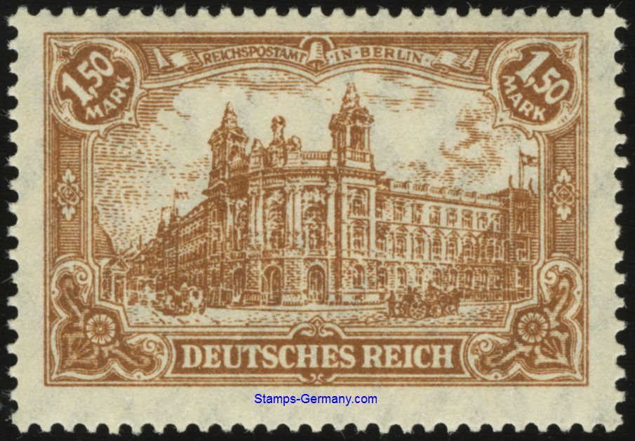 Briefmarke Deutsches Reich Michel 114 - zum Schließen ins Bild klicken