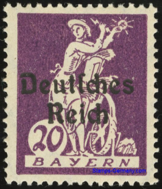 Germany Stamp Yvert Bayern 199
