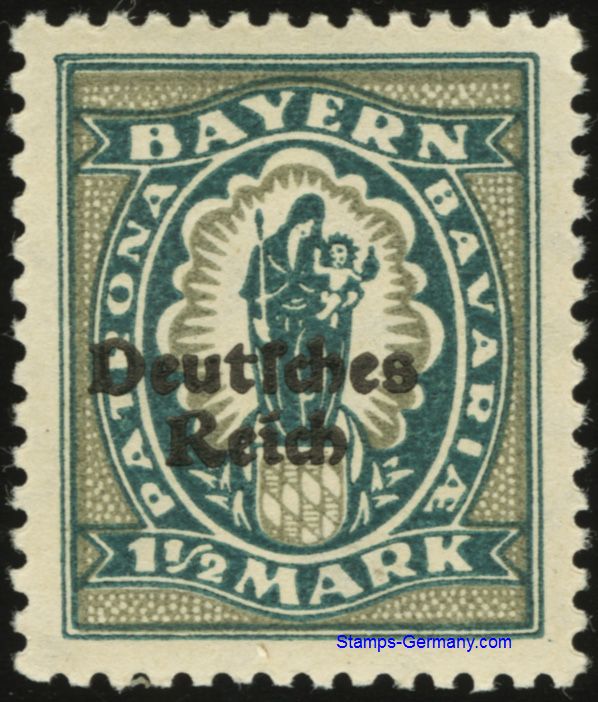 Germany Stamp Yvert Bayern 208