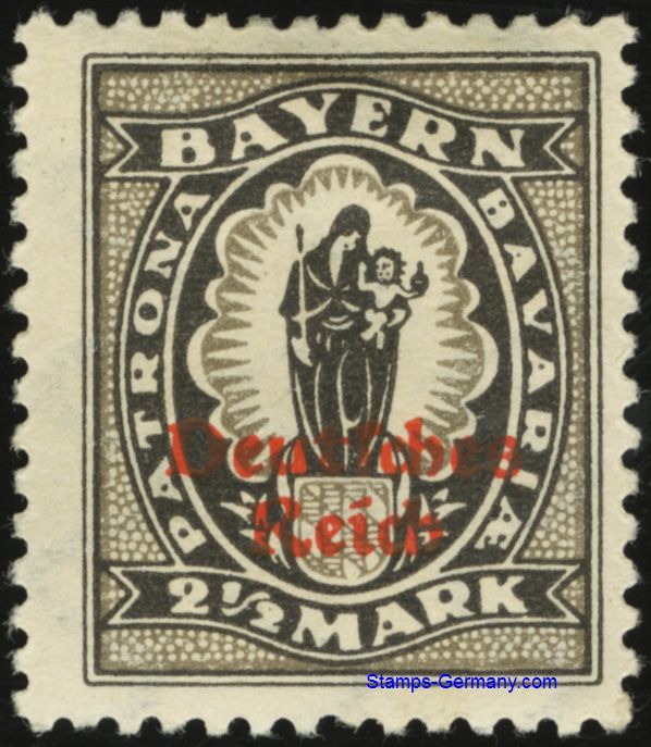 Germany Stamp Yvert Bayern 210