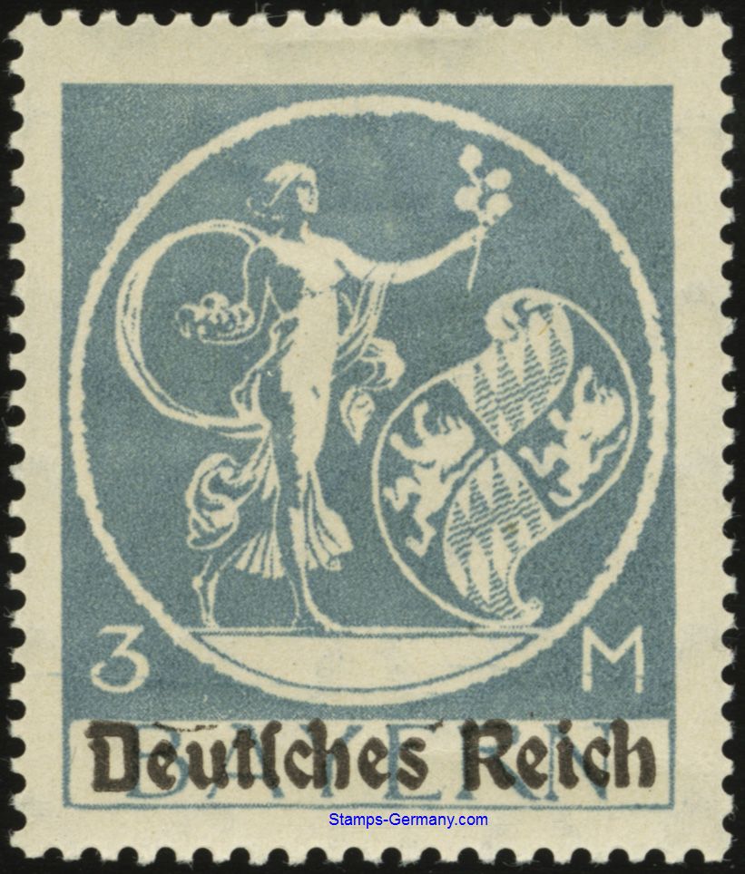 Germany Stamp Yvert Bayern 211