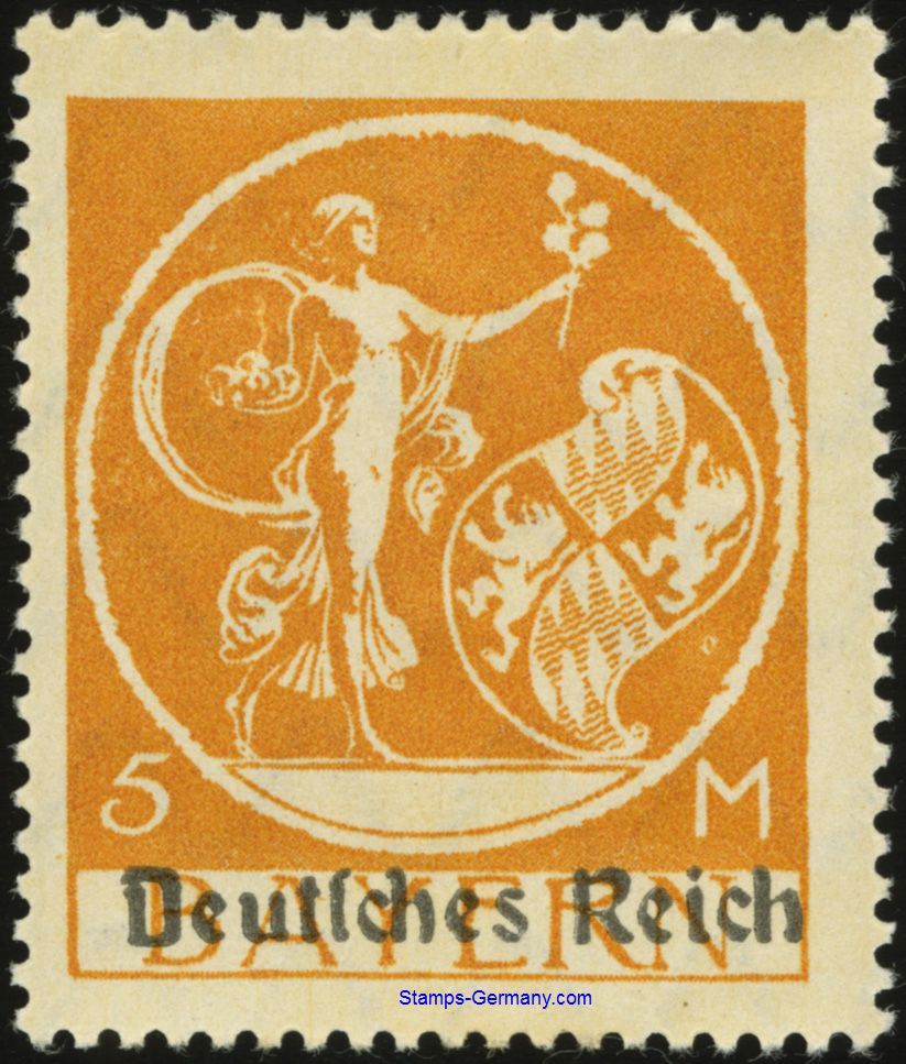 Briefmarke Deutsches Reich Michel 136
