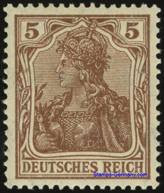 Briefmarke Deutsches Reich Michel 140 - zum Schließen ins Bild klicken