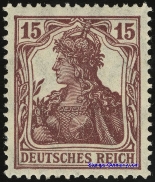 Briefmarke Deutsches Reich Michel 142