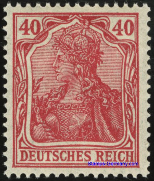 Briefmarke Deutsches Reich Michel 145