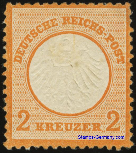 Briefmarke Deutsches Reich Michel 15 - zum Schließen ins Bild klicken
