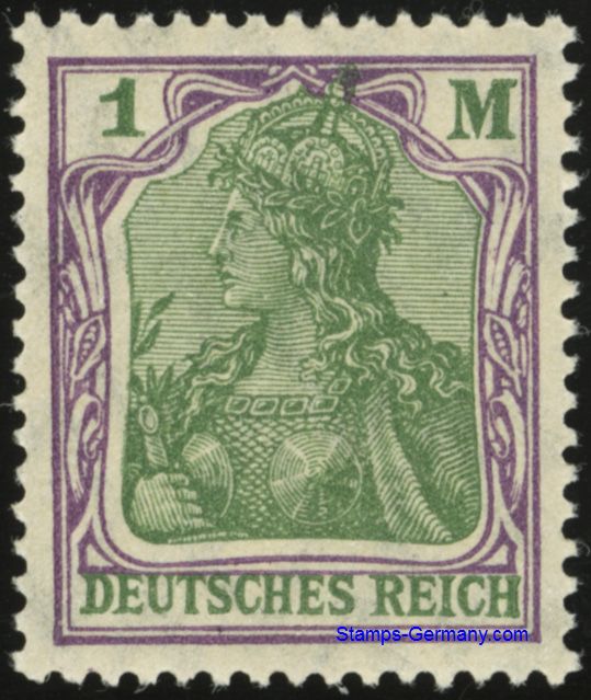 Briefmarke Deutsches Reich Michel 150