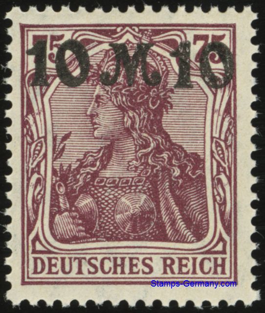 Briefmarke Deutsches Reich Michel 157
