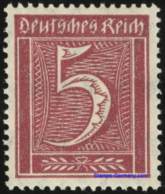 Briefmarke Deutsches Reich Michel 158