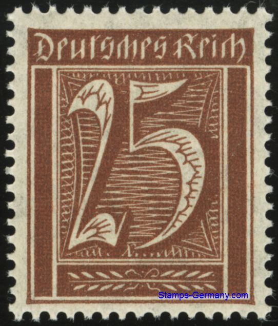 Briefmarke Deutsches Reich Michel 161