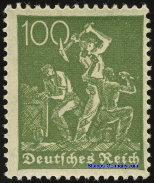 Briefmarke Deutsches Reich Michel 167
