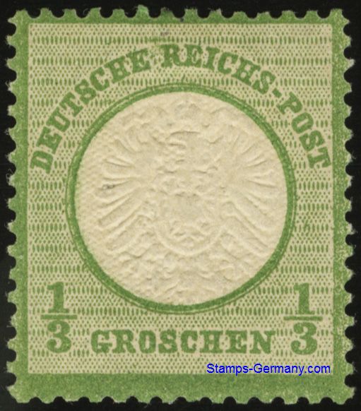 Briefmarke Deutsches Reich Michel 17 - zum Schließen ins Bild klicken