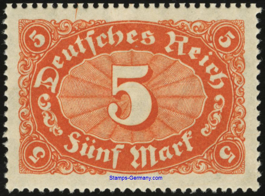 Briefmarke Deutsches Reich Michel 174