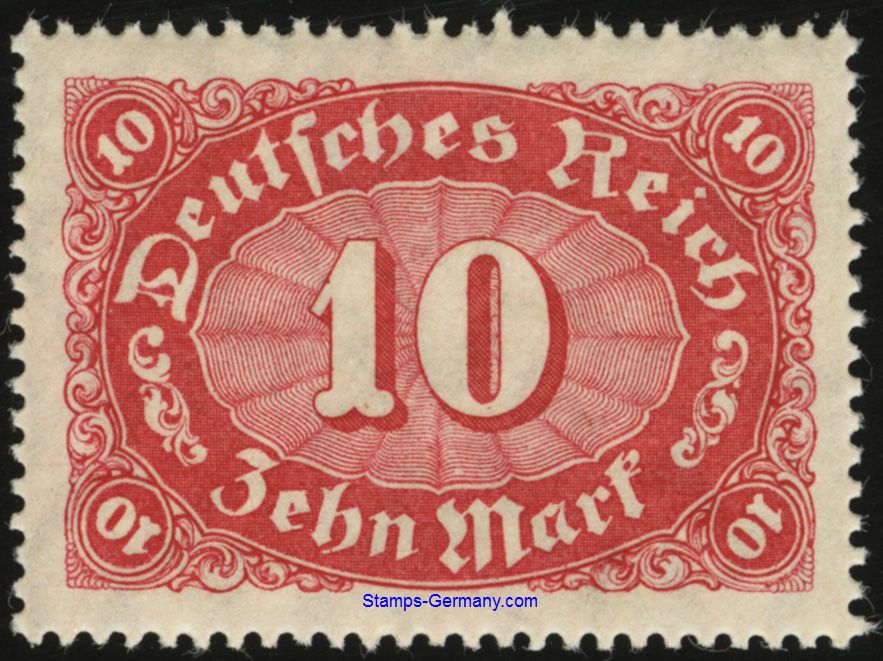 Briefmarke Deutsches Reich Michel 175