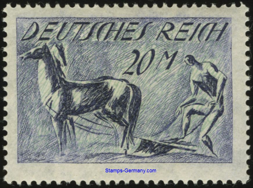 Briefmarke Deutsches Reich Michel 176