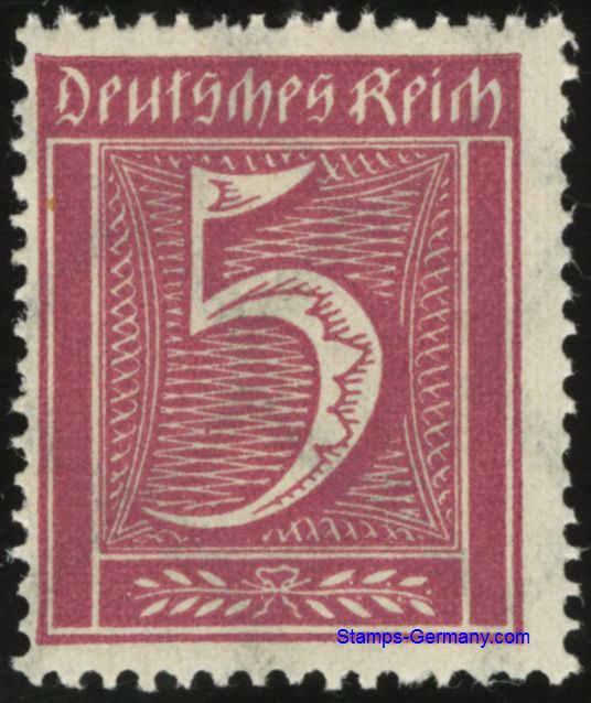 Briefmarke Deutsches Reich Michel 177