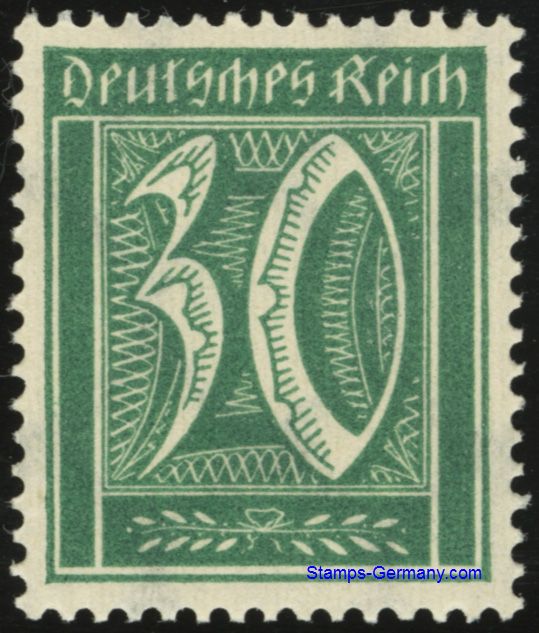 Briefmarke Deutsches Reich Michel 181