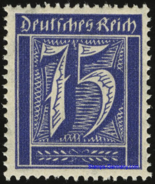 Briefmarke Deutsches Reich Michel 185