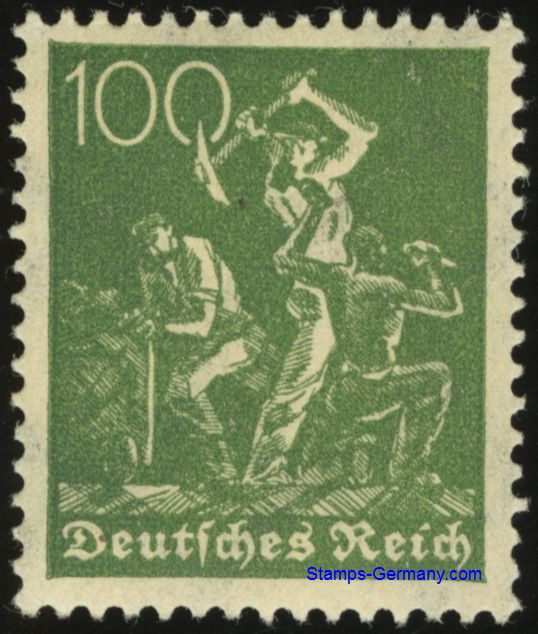 Briefmarke Deutsches Reich Michel 187