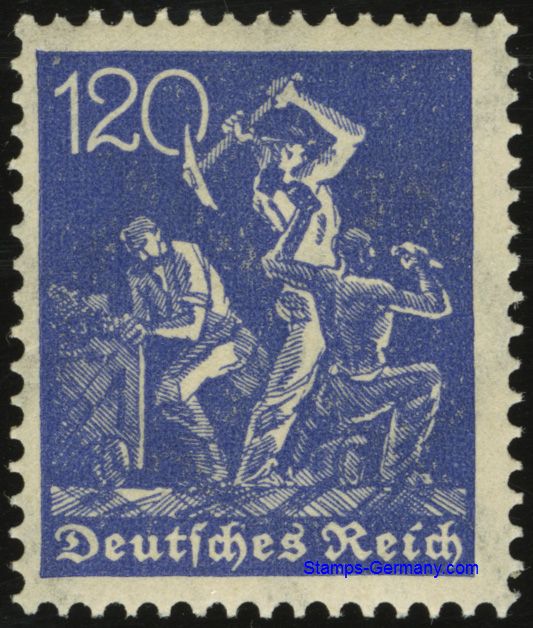 Briefmarke Deutsches Reich Michel 188