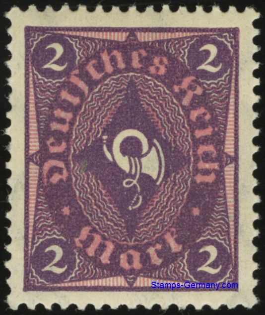 Briefmarke Deutsches Reich Michel 191