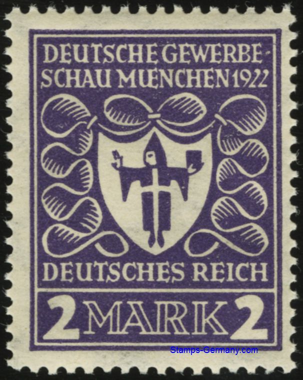 Briefmarke Deutsches Reich Michel 200