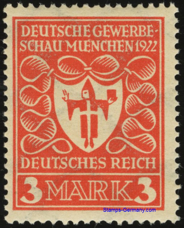 Briefmarke Deutsches Reich Michel 201